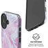 Blue and Purple Marble iPhone 16 Plus Magsafe Impact Case